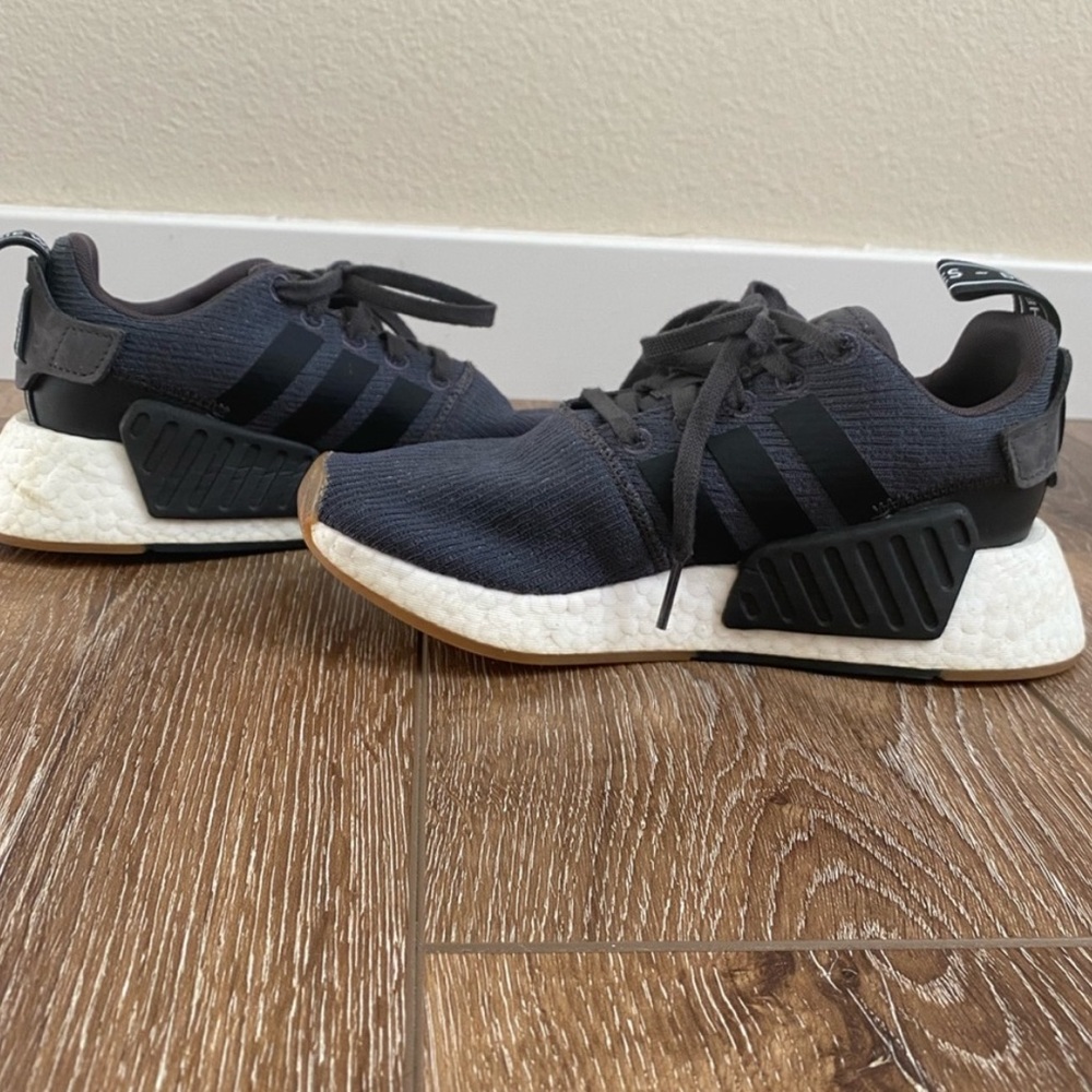 Adidas NMD R2 - Suede & Leather Detailing